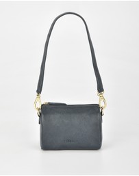 Cobb & Co - Botany Classic Barrel Leather Crossbody Bag