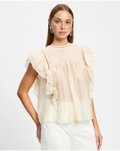 & Other Stories - Ruffled Top