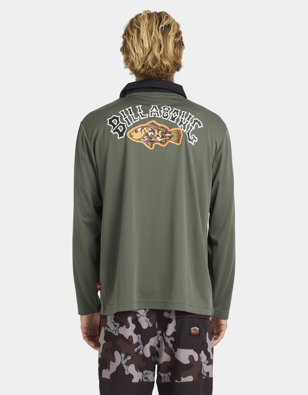 Billabong - Mens Otis Mangrove Long Sleeve Rashvest