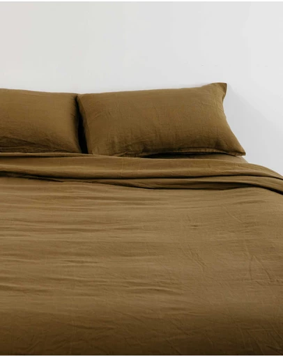 Carlotta + Gee - 100% Linen Flat Sheet