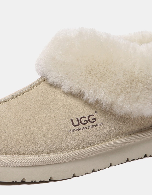 EVERAU - Australian Shepherd Ugg Homey Special Cow Suede Upper House Shoes
