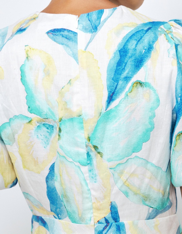 AERE - Kira Linen Mini Dress