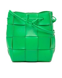 Pre-Loved by Azura Reborn - Pre-Loved Small Nappa Maxi Intrecciato Cassette Bucket Bag