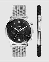 Fossil - Neutra Silver Tone Chronograph Watch