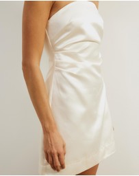 Atmos&Here - Chloe Strapless Structured Mini Dress