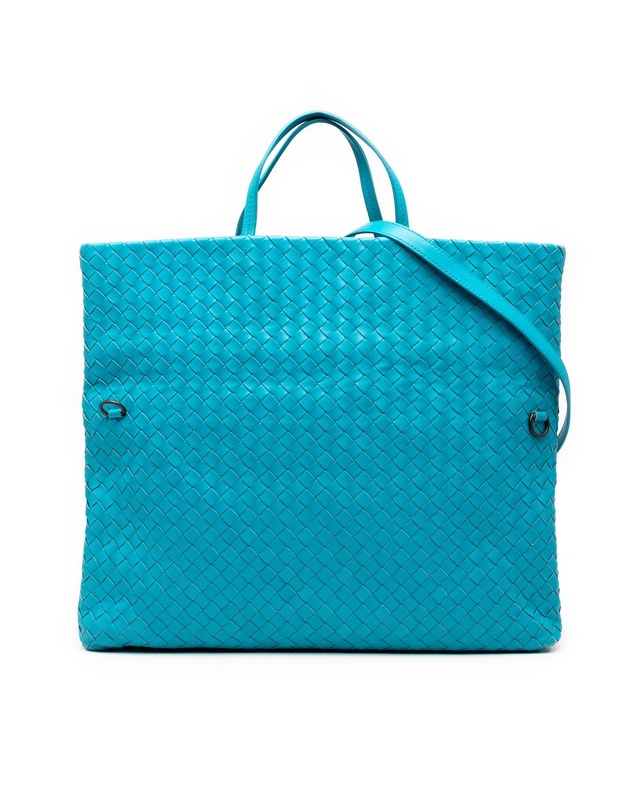 Pre-Loved by Azura Reborn - Pre-Loved Nappa Intrecciato Fold Over Tote