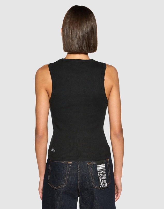 Ksubi - STACKED SYNDICATE TANK XTRA BLACK
