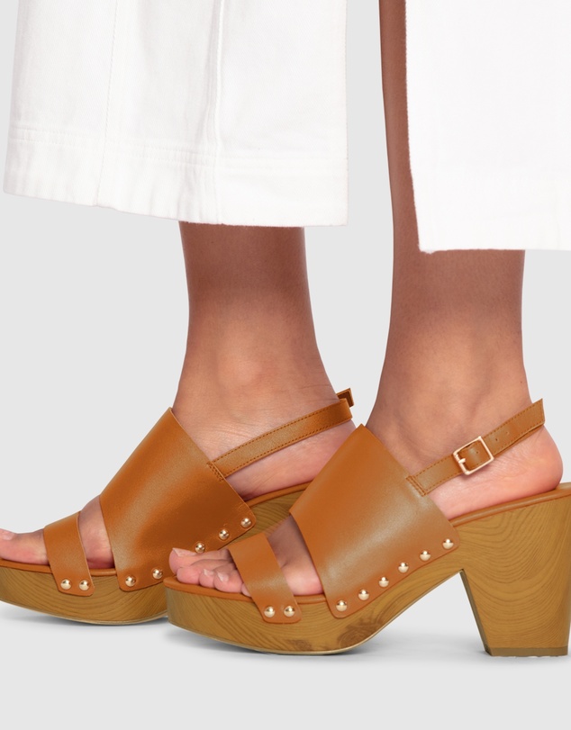 Belle & Bloom - Fire On Fire Clog Shoe