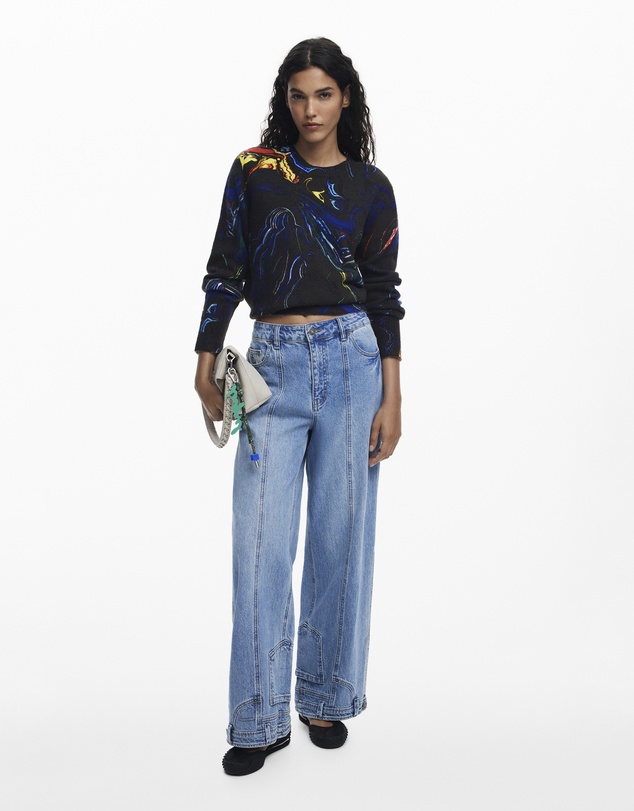 Desigual - Sweater designed by Mr. Christian Lacroix