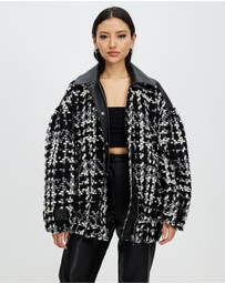 Grace Willow - Koko Tweed Oversize Jacket