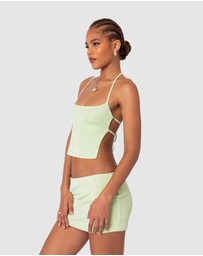 EDIKTED - Keke Tie Back Top