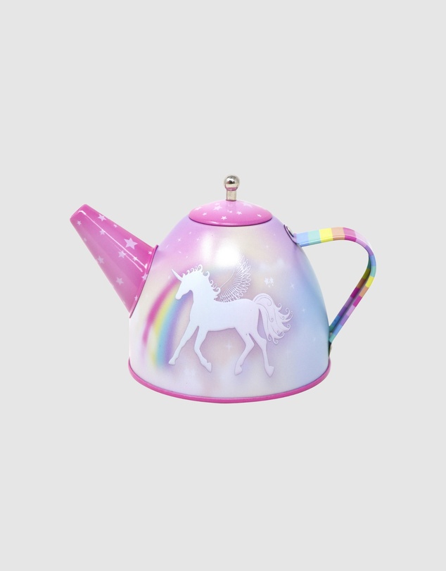 Pink Poppy - Unicorn Dreamer 15 Piece Tin Tea Set In Carry Case
