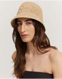 Country Road - Cr Raffia Bucket Hat