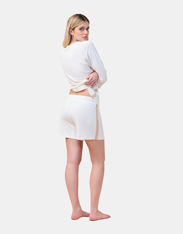 Gingerlilly - Pippa Bamboo Shorts with stripe