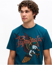 Superdry - Tattoo Script Graphic Tee