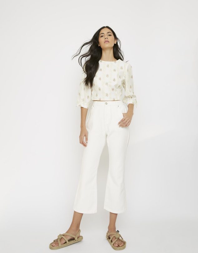 Glamorous - Tie back Crop Top