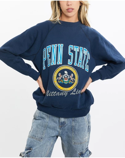Vintage by The Real Deal - Pre Loved - Vintage 90s NCAA Penn State Nittany Lions Sweatshirt