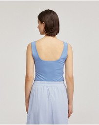 Oxford - Agatha Square Neck Tank