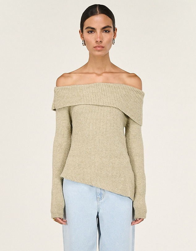 Staple the Label - Alba Off Shoulder Knit