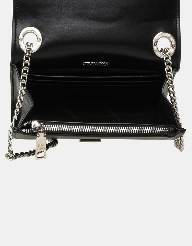 Steve Madden - BZoie Black/Silver Handbag