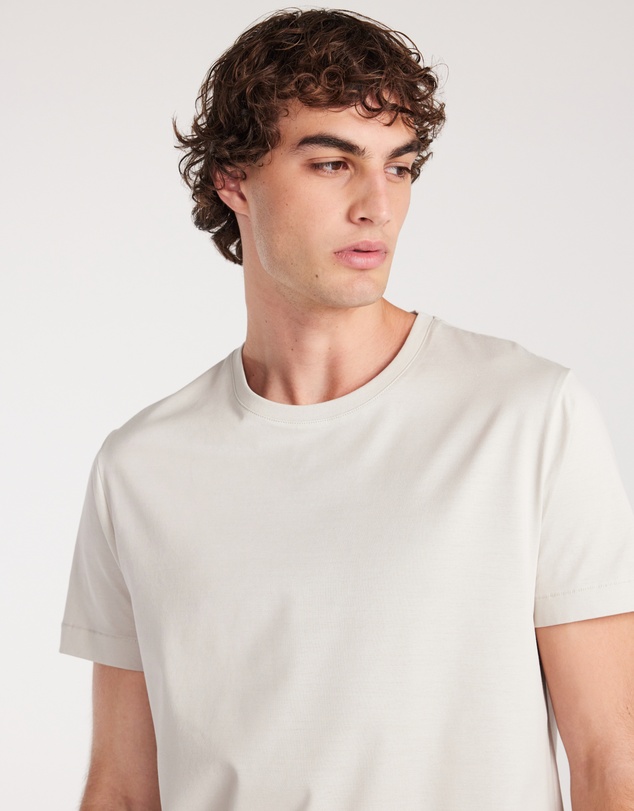 Calibre - Mercerised Crew T-shirt Salt