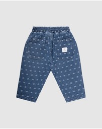 Kynd Baby - Denim Pant in Denim Dot