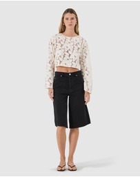 Rolla's - Charlotte Culotte Short - Noir