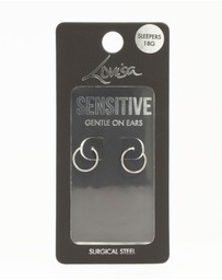 Lovisa - Surgical Steel Medium Sleeper Earrings 10 mm