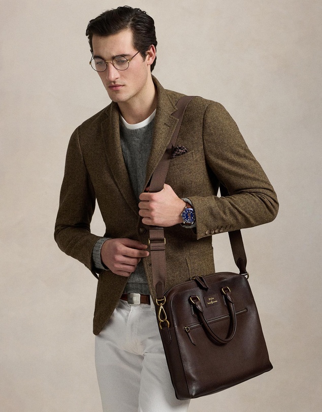 Polo Ralph Lauren - Smooth Leather Commuter Bag