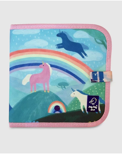 Jaq Jaq - Jaq Jaq Bird - Timeless Wonder Doodle It & Go Erasable Book - Unicorns