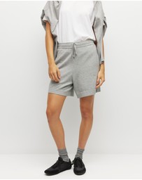 JH Lounge - JHL Long Short (Cotton Cashmere) Grey Marle