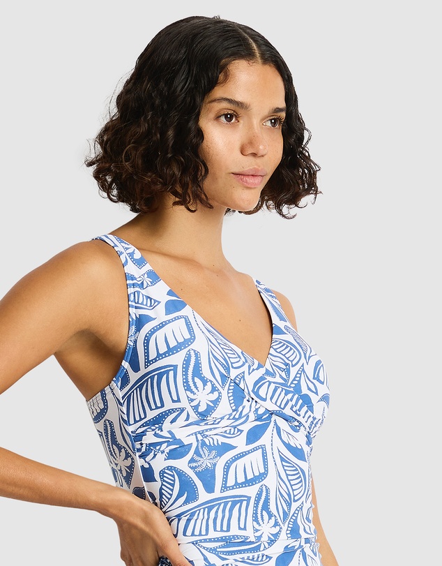 Sea Level Australia - Reef Cross Front Multifit Singlet Top
