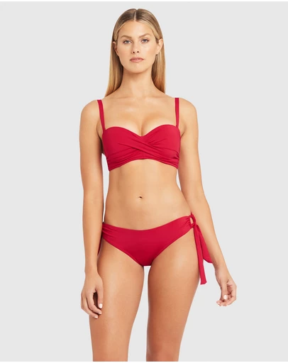 Sea Level Australia - Essentials Twist Front Bandeau Bikini Top
