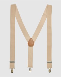 yd. - Leather Look Braces