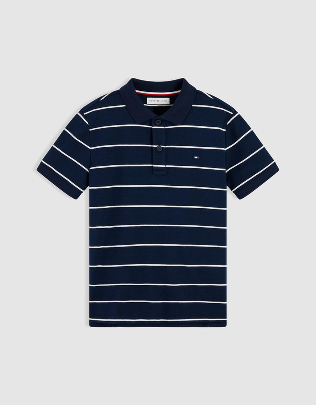 Tommy Hilfiger - Regular Fit Interlock Knit Polo Shirt - Kids