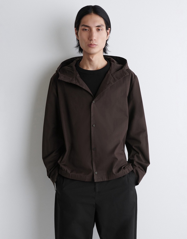 COS - Hooded Cotton Shirt