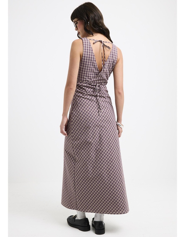Subtitled - Kaia V Neck Midi Dress