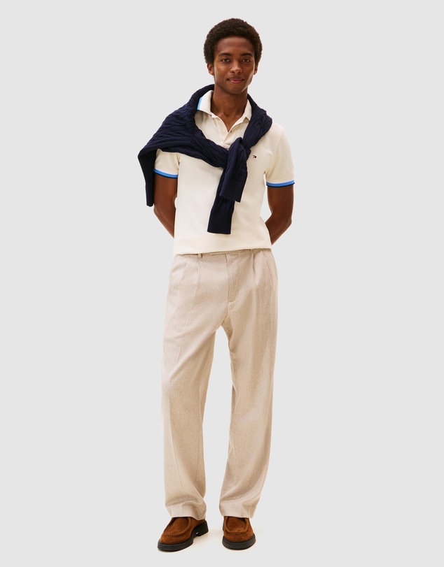 Tommy Hilfiger - Cuff Interest Slim Fit Polo