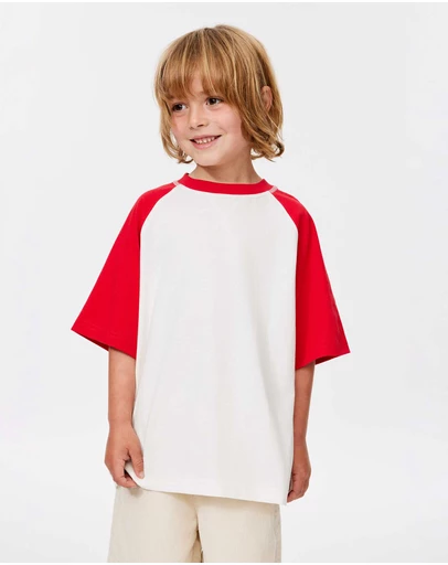 Cotton On Kids - Raglan Short Sleeve Tee