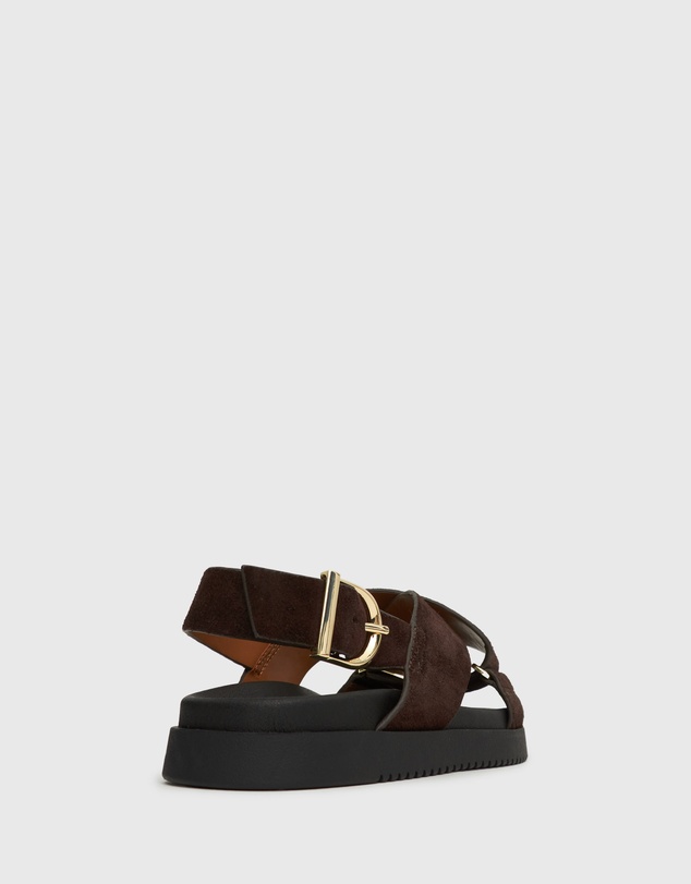 Betts - Myth Crossover Strap Footbed Sandals