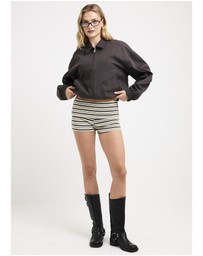 Insight - Danni Stripe Folded Shorts