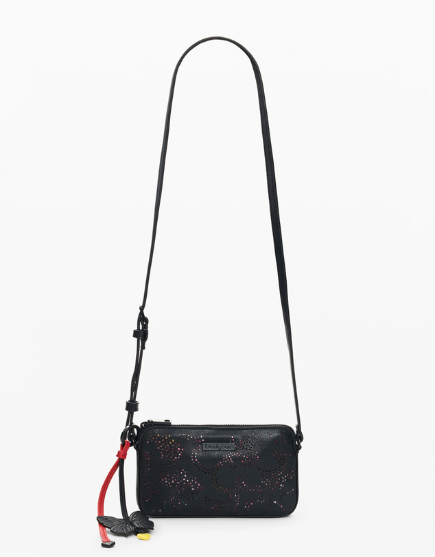 Desigual - Large crossbody wallet charm