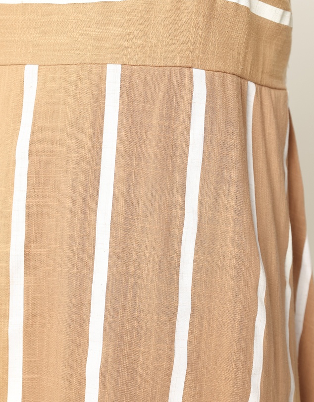 Petal & Pup - Brea Maxi Dress - Tan Stripe