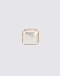 8 Other Reasons - Pearl Pillow Stud Earring