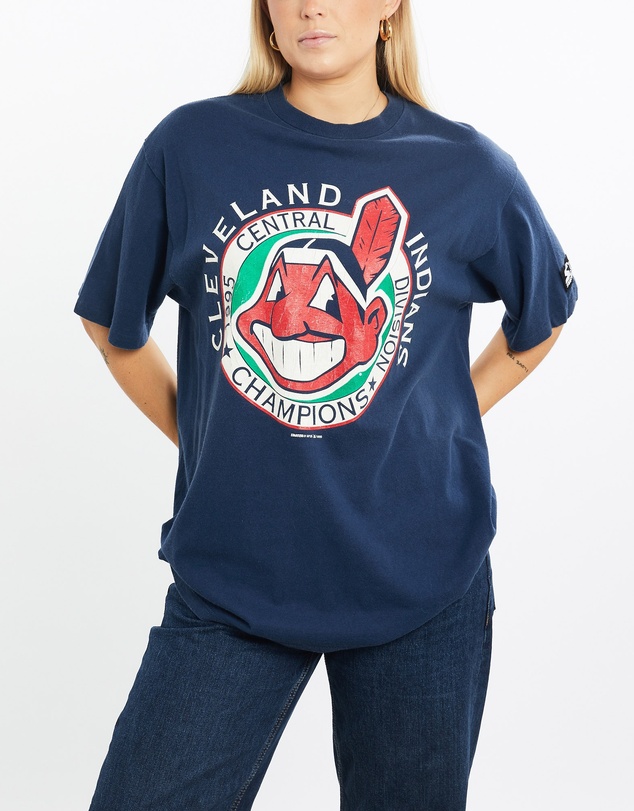 Vintage by The Real Deal - Pre Loved - Vintage 1995 MLB Cleveland Indians Tee