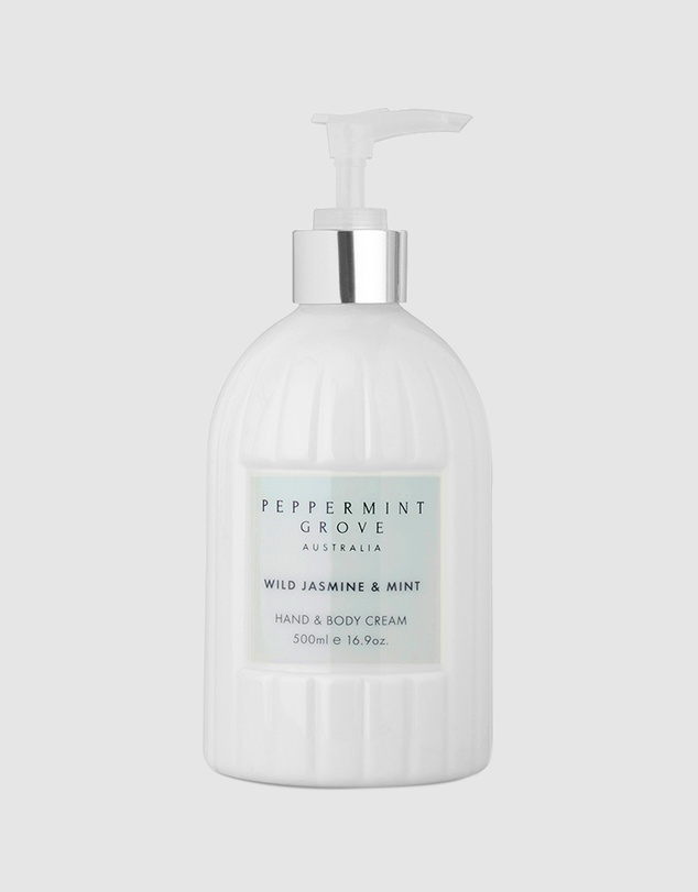 Peppermint Grove - Wild Jasmine Hand & Body Cream - 500ml
