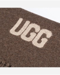 Ozwear Connection Uggs - Ugg Logo Cashmere Aus Wool Woven Scarf