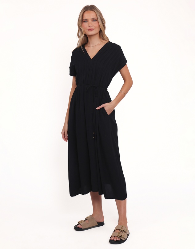 Petal & Pup - Orly Midi Dress - Black