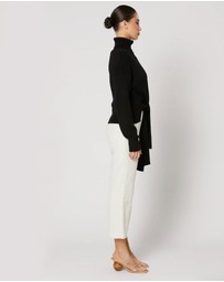 Winona - Mishka Tie Top Black