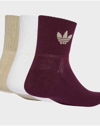 adidas Originals - Mid Crew Socks 3 Pairs Unisex